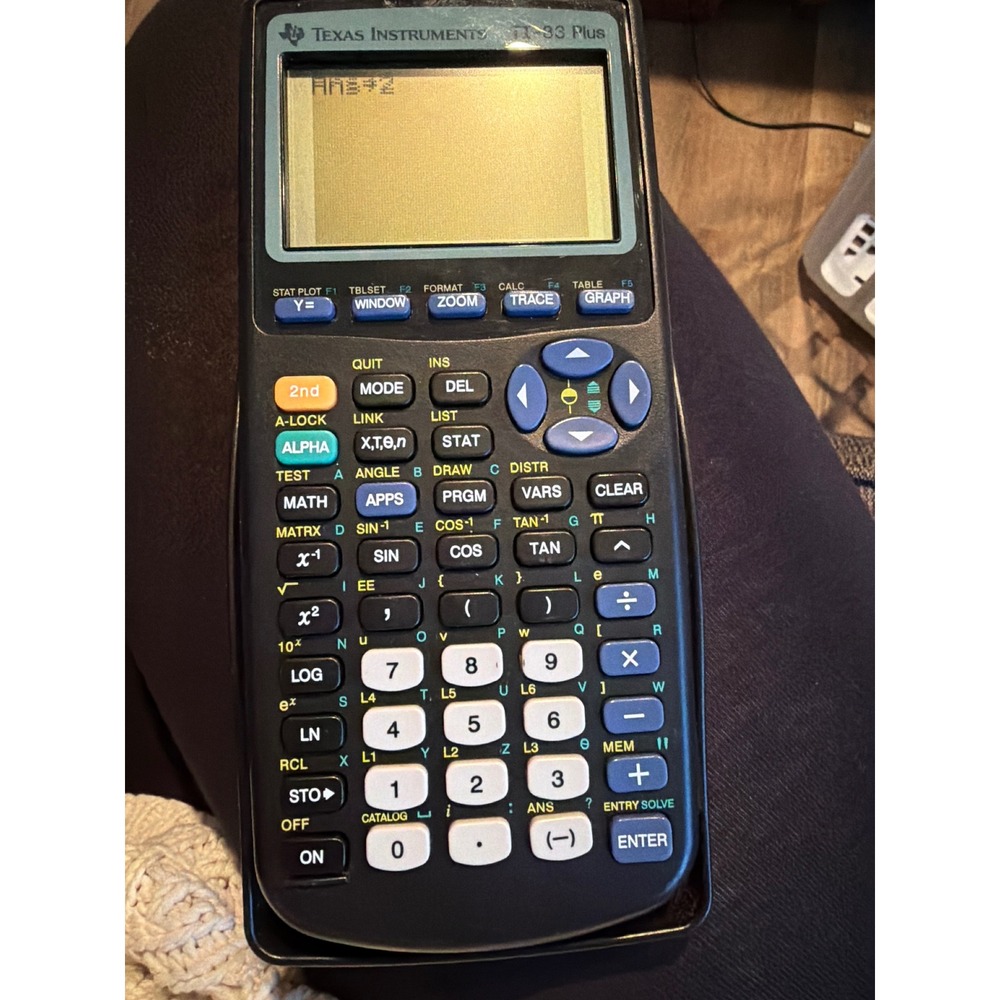 Texas Instruments TI-83 Plus Graphing‎ Calculator Black with Slide Cover Case
